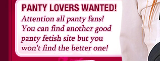 Panty lovers wanted!